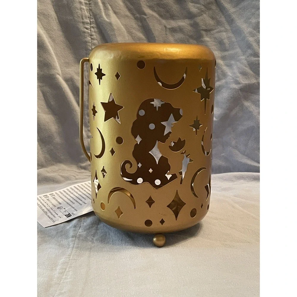 NEW Walt‎ Disney Parks Aladdin Metal Latern for Tea Lights featuring Jasmine